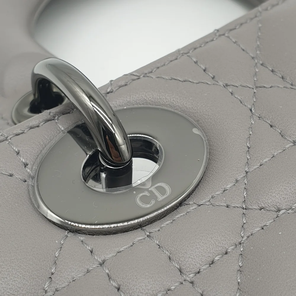 Dior Lady Dior matte leather